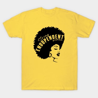 Spoonie Species: "Endopendent woman" T-Shirt